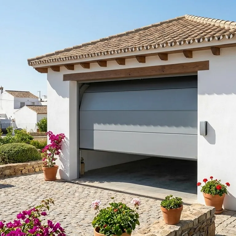Motorización de puertas de garaje